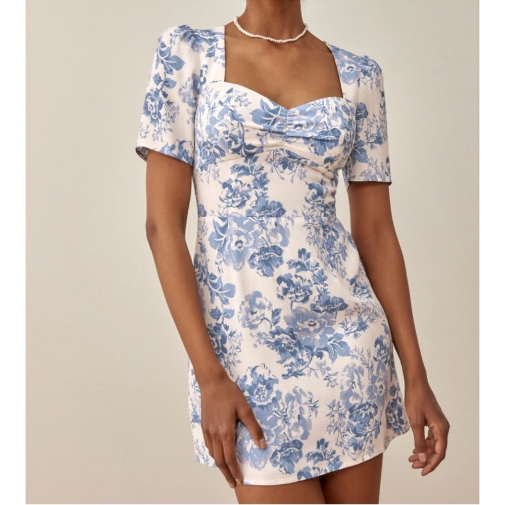 Reformation brittney dress in olympia